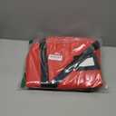 ZOBER 600D Oxford Fabric Christmas Tree Storage Bag - Fits 7.5 Ft Artificial Trees - Tear Proof Waterproof Christmas Tree Bag For Storage Box For Xmas - Strong, Durable Handles - Card Slot - Red