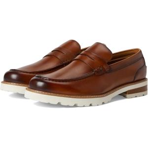 Florsheim Men's Renegade Moc Toe Penny Loafer (7, Cognac Multi)