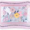 The Peanutshell Tummy Time Water Play Mat for Babies, Girls High Contrast Sensory Developmental Toy, Infant Baby Floor Toys Games, Baby Essentials Must Haves - Happy Garden