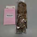 FESHFEN Ponytail Extensions - 26 inch Drawstring Long Curly Wavy Clip in Ponytails Synthetic Hair Piece Pony Tail Hairpieces for Women, Honey Blonde Mixed Light Brown