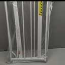 Regalo Safety 29-38.5" Baby Gate for Doorways & Bottom of Stairs, Pressure Mounted Baby Gate with Door for Babies, Toddlers & Pets, Tested & Safe for 30 Years, American Designed, American Owned, White