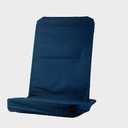 Original BackJack-Made in The USA- Extra Large Tough Duck Navy Lightweight Floor Seating Chair for Gaming, Families, Parents, Daycare, Back Support, Reading, Yoga, Meditation, Dorm