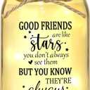 Friendship Gifts for Women, Gifts for Best Friend Woman, Best Friend Birthday Gift for Women, Gift for Friends for Valentines Day Christmas, Mason Jar Light Night Home Decor