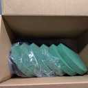 Max Shape 6 Pcs Floral Foam Round Blocks, Large Wet and Dry Green Foam for Artificial and Fresh Flower Arrangement,Flower Foam Blocks for Wedding Party Decorations (9.8 Inch)