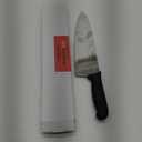 Chef Knife,10 inch High Carbon Stainless Steel Kitchen Knife, Sharp Cutting Knife W/Ergonomic Handle for Household or Business (Black)