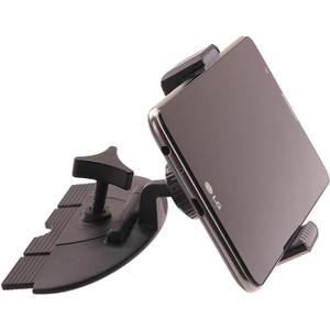 A2C Car Mount CD Slot Holder Compatible with Motorola Razr Plus (2024,2023), Cradle Swivel Dock Strong Grip CD Player Slot