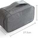 1Pcs Portable Travel Storage Organizer Waterproof Underwear Bra Socks Womes Storage Bag Foldable Organisato Travel Underwear Bra Organizer Laundry Packaging (rosa)