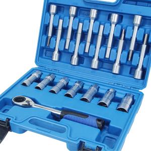 18PCS Steering Hub Suspension Shock Absorber Strut Nut Removal Tool Socket Set