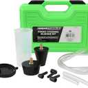OEMTOOLS 27311 Power Steering and Brake Bleed Adapter Kit, Works w/Hand Vacuum Bleeder, Brake Line Bleeder Kit w/ 2 Rubber Power-Steering Adapters