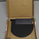 VIVO Steel Reinforcement Bracket Mount Plate for Thin, Glass, and Other Fragile Table Top Surfaces, Compatible with Most Monitor Stand C-Clamp Installations, Anti-Slip No Scratch, Black, STAND-AC01R