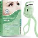 Heated Eyelash Curler, Fast Heat up Within 5s, 24 Hours Long Lasting, Rechargeable Electric Eyelash Curler, Temperature Control, Safe Anti-Burn Lash Curler, Quick Natural Curling Eye Lashes