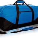 DALIX Big Adventure Large Gym Sports Duffle Bag in Royal Blue-25 inches x 12 inches x 12 inches