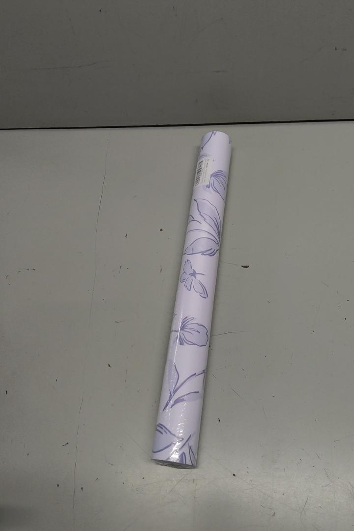 HeloHo Peel and Stick Wallpaper Blue and White Contact Paper Modern Flroal Wall Paper Removable Self Adhesive Stick on Wallpaper for Bedroom Bathroom Vinyl Rolls 17.3" X 196.8"