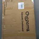 A-Frame Chalkboard Sign Large 15" x 30" Sandwich Chalkboard Double Sided Sidewalk Signs Outdoor Foldable Blackboard Menu Display for Weddings, Restaurant, Business