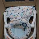 Fisher-Price Portable Baby Chair Deluxe Sit-Me-Up Floor Seat with Snack Tray, Newborn Activity Toys & Rainbow Sprinkles Washable Pad