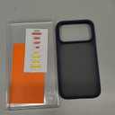 TORRAS for iPhone 17 Pro Case, Beyond Military-Grade Protection, Camera Control Button, DIY Buttons, Translucent Matte Slim Thin Shockproof Hard Back Anti-Scratch case for iPhone 17 Pro, Deep Blue