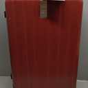 Hanke 24 Inch Expandable Checked Luggage Lightweight PC Hard Case Luggage Suitcases with Wheels TSA Luggage Rolling Large Suitcase Travel Luggage Bag for Go to University(Burgundy)