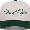 Trucker Hats Women Men Baseball Cap Adjustable Embroidered Vintage Canvas Snapback Hat (Green 2)