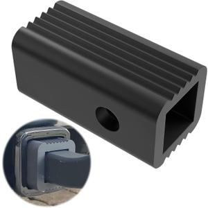 2 inches to 1-1/4 inches Hitch Receiver Adapter Insert Sleeve Mount Adapter,2" to 1-1/4" Trailer Hitch Adapter Receiver Converter for Bike Rack and Cargo Carriers