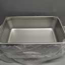 Winco SPJM-106 Full Size Steam Table Pan, 6" Deep, Anti-Jamming, Stainless - Stainless Steam Table 3 Packs