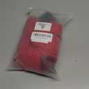 DENTRUN Greyhound Dog Sweatshirt, Fleece Turtleneck Jumper for Greyhounds & Whippets - Warm Knitted Sweater for Lurchers, Italian Greyhounds, Salukis (M, Red)