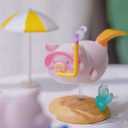 Lulu The Piggy Ocean Series 8PCs Cute Pig Figures Collectible Toys Kawaii Birthday Gifts (Whole set)