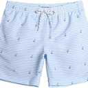 maamgic Mens Slim Fit Swim Shorts Swim Trunks 7 inch Quick Dry Mens Bathing Suits with Mesh Lining, Medium
