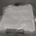 Citylife 17 QT Plastic Storage Bins Clear Storage Box with Lids Multipurpose Stackable Storage Containers for Organizing Tool, Craft, Crayon, 2 Packs