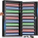274 Key Lock Box Wall‑Mounted, Key Cabinet Wall Mount with Drop Slot