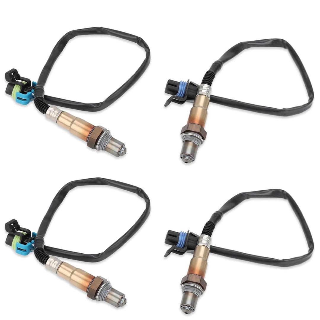 JDMON 4PCS Oxygen O2 Sensor Upstream Downstream Replacement for 2010 2011 Chevrolet Camaro 3.6L V6 Compatible with 234-4441, 2344441, 12616201, 234-4818, 2344818, 12590035