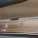 Floating Shelves Set of 2, Solid Elm Wood Wall Shelves 32 Inch - Invisible Bracket Mount for Living Room, Bedroom, Kitchen, Bathroom - Natural