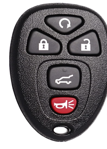 Remote Key Fob Replacement Fits for Chevy Traverse 2007-2016 Tahoe Suburban GMC Acadia Yukon XL Buick Enclave Cadillac Escalade Saturn Outlook OUC60270 OUC60221 Keyless Entry Remote Control