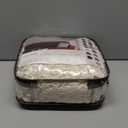 NICEEC Armchair Slipcover Ivory Armchair Covers 1 Piece Easy Fitted Sofa Couch Cover Universal High Stretch Durable Furniture Protector with Skirt Country Style (1 Seater Ivory) (Small)