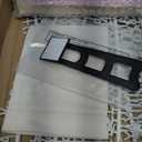 Felt Letter Board with Letters Changeable, Frame Wooden Message Board, Numbers, Symbols & Letters 340 Piece, Tripod Stand, for Baby Announcements, Milestones, Tabletop Decor, Wedding Party Decor (Pink)