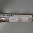 Oxdigi Vinyl Flooring Roll 32 sq.ft | 3'4"W x 9'10"L, PVC Leather-Like Linoleum Floor Covering, Waterproof Durable Heavy Vinyl, Easy to Install with Tape, Removable- No Adhesive Backing, Natural Oak