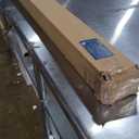 Joydeco No Drill Blackout Shades, Free-Stop Cordless Roller Shades, UV Protection, Thermal Insulated Blinds for Indoor Windows, Easy Install Window Blinds for Home and Office (White, 15" W x 48" H)