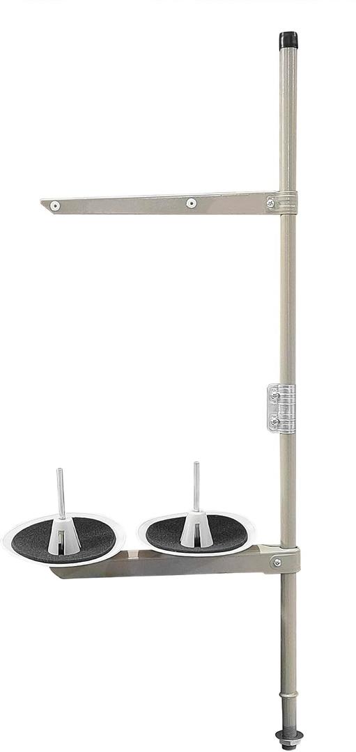 YEQIN 2 Spool Thread Stand (Pipe Thru TOP) Compatible with JUKI DDL-5550 Industrial Sewing Machines