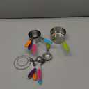 TILUCK Measuring Cups and Spoons Set, Stainless Steel, Kitchen Utensils for Cooking and Baking (10)