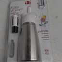 iSi Mini 013455 Whipped Cream Maker, White, Stainless Steel, 8 x 8 x 24 cm