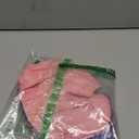 2 Pieces Dog Sweaters for Small Dogs Fall Winter Dog Clothes Female Fleece Puppy Sweater Warm Thick Outfit Pet Small Dog Sweater for Boy Girl Dogs, XXS (Purple+ Pink)