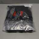 PJ PAUL JONES Mens Blazer One Button Solid Sport Coat Casual Notch Lapel Fashion Suit Jacket Black M