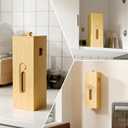 Parchment Paper Sheets Dispenser - Parchment Sheet Storage Container 12x16 Inches, Parchment Paper Holder for Kitchen Baking Supplies, Paper Not Included