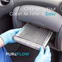 PureFlow Cabin Air Filter PC99179X | Fits 2015-2022 Ram ProMaster City, 2017-2020 Dodge Neon
