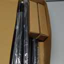 2 Pack Heavy Duty Curtain Rods for Windows 66 to 120 Inch, 1 Inch Black Adjustable Curtain Rod Set with Easy Installation and Modern Design (A1,Black,30-120",2Pack)