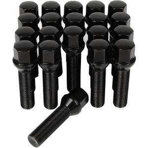 ECCPP 14x1.25 Wheel Lug Bolts 20PCS 69mm Over Tall 45mm Shank 60 Studs Set fit for 2012-2015 2018-2023 for BMW for 118i 2016-2021 for BMW for 120i 2014-2023 for BMW for 220i