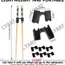 2 x 7 Pairs Reusable Training Chopsticks Helpers for Kids Adults Trainers Beginner and Each Age Learner, Non-Slip and Portable Practice Wooden Chopsticks Hinges Connector Set (1.Japanese stamp)