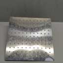 Hibbent All Metal 10x9 Inch Shower Head, High Pressure Stainless Steel Rain Showerheads, Bathroom Rainfall Showerhead with Ultra-thin Design, Adjustable Brass Joint, Silicone Nozzles, Brushed Nickel