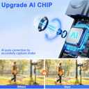 Auto Face Tracking Tripod for iPhone with Light 70.9 Selfie Stick Tripod Stand Follows Your Movement 360Phone Camera Tripod with Wireless Remote for Content Creator Vlog Live Stream Video Recording