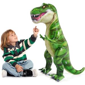 JOYIN 37 T-Rex Dinosaur Inflatable for Party Decorations, Tyrannosaurus Rex Inflatable Toy, Dinosaur Birthday Party Gift for Kids and Adults