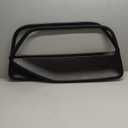 DashSkin Molded Plastic Door Panel Inserts (Left+Right Pair) Compatible with 2005-2009 Mustang in Black - Made in The USA
